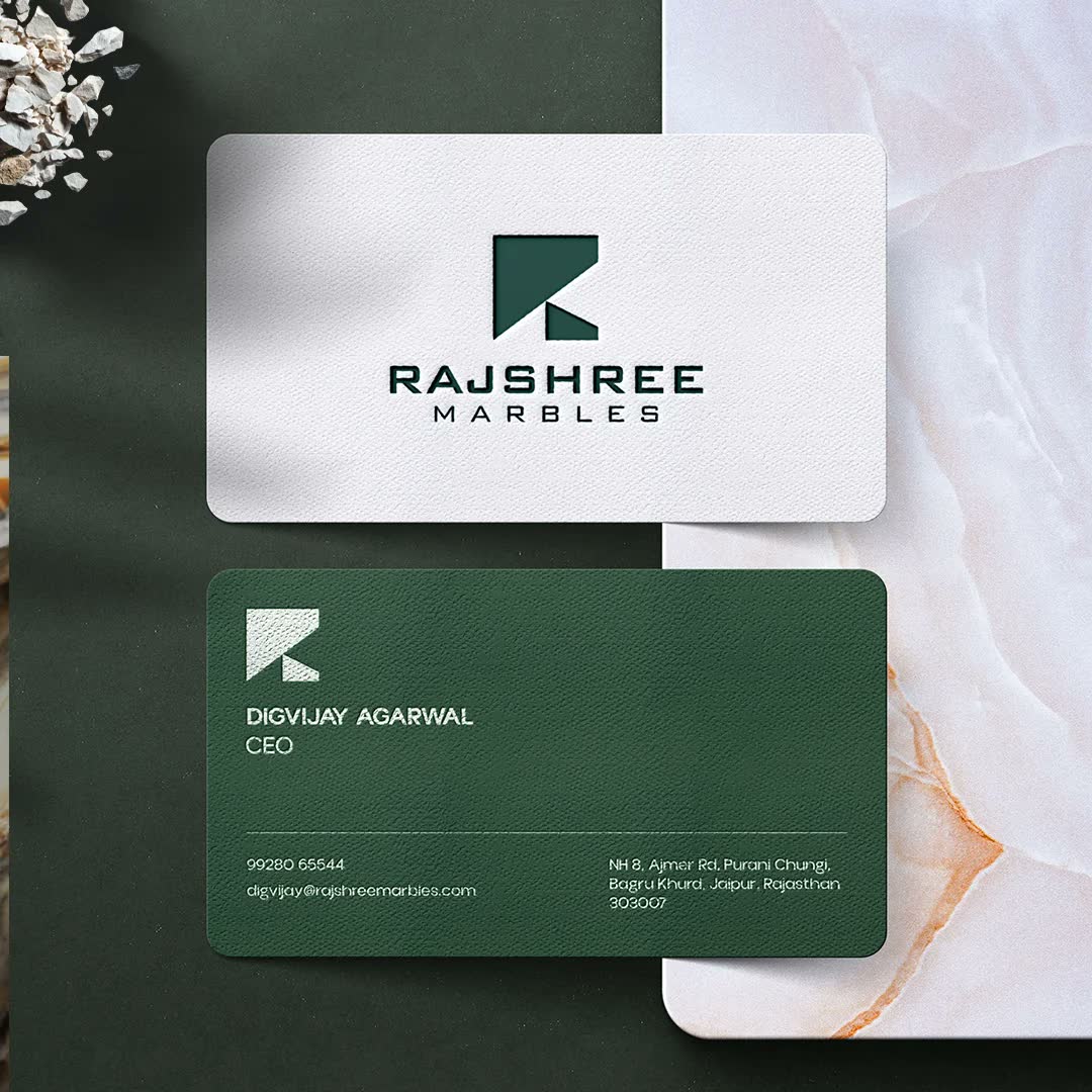 Rajshree Marbles — brand work 5