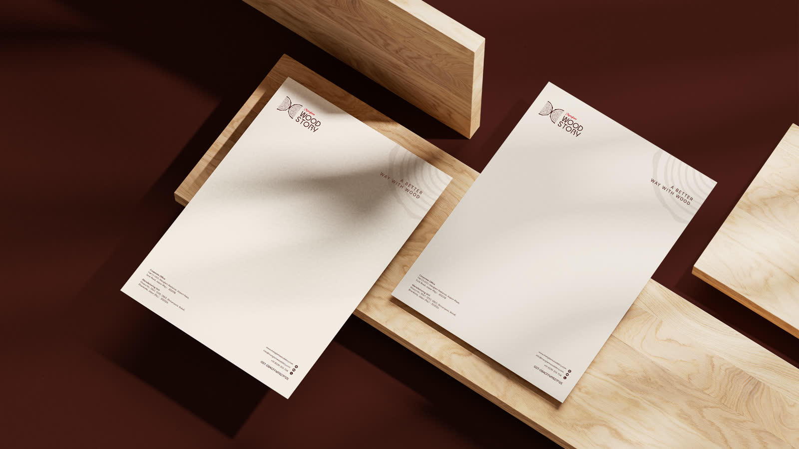 Manglam Wood Story — brand work 3
