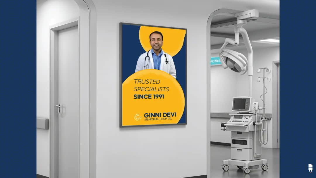 Ginni Devi Memorial Hospital — brand work 5